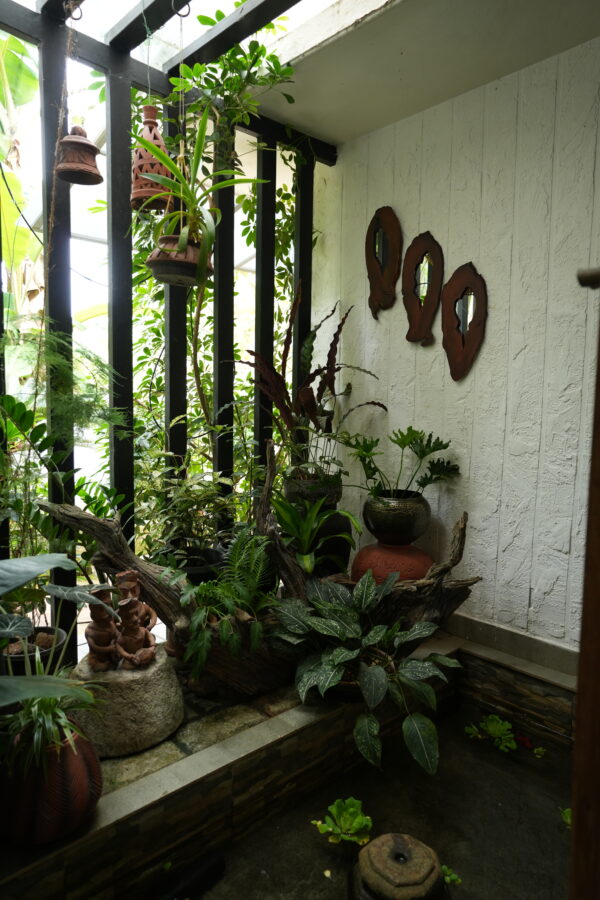 Wooden framed mirrors