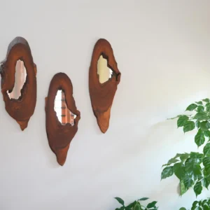 Wooden Mirror Frames as wall art to improve any home decor style